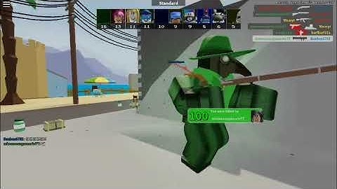We found a CRAZY HACKER (Roblox Arsenal)