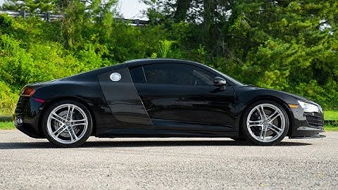 2009 Audi R8 Coupe 6-Speed Gated Manual Walk-around Video