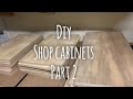 DIY Shop Cabinets Part 2