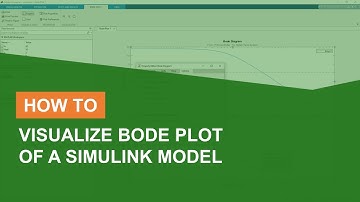 How to Visualize a Bode Plot of a Simulink Model