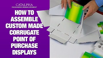 Custom Point-of-Purchase Display Assembly