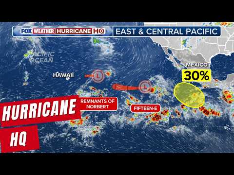 Remnants Of Norbert Could Briefly Soak Hawaii As Dry Air Brings Brief Lull In Hyperactive Pacific
