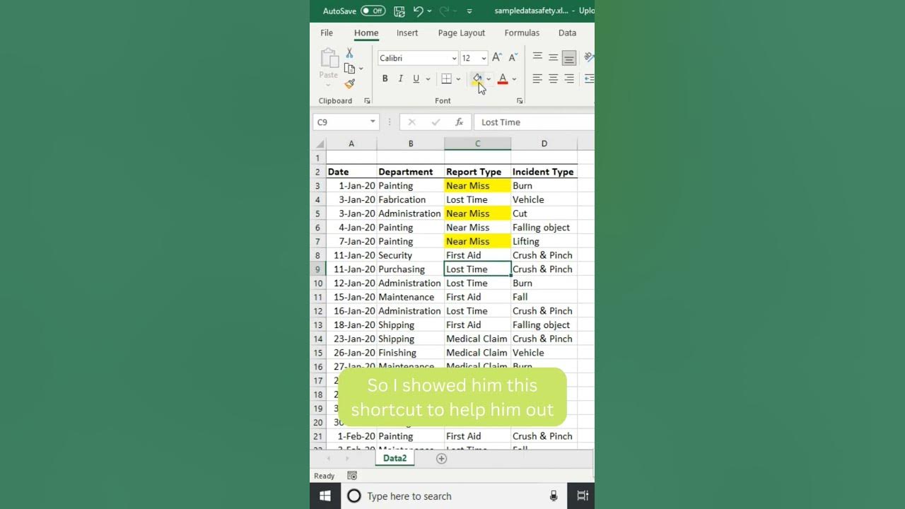 How To Highlight Cell Shortcut In Excel exceltricks LeilaGharani how-to-highlight-cell-shortcut-in-excel-exceltricks-leilagharani