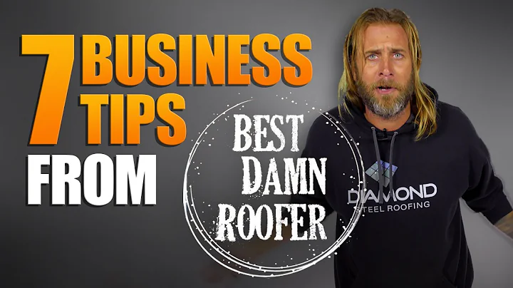 Best Damn Roofer: 7 Business tips from Roofing Legend