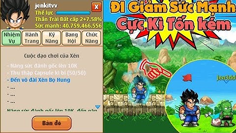 Ngọc Rồng Online - Giảm Sức Mạnh Siêu Cấp 1 Auto Xuyên Ngày Đêm || Jenki Official !