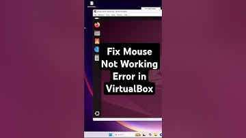 Fix Mouse Not Working Error in VirtualBox | Fix Mouse Cursor Pointer Issue VirtualBox