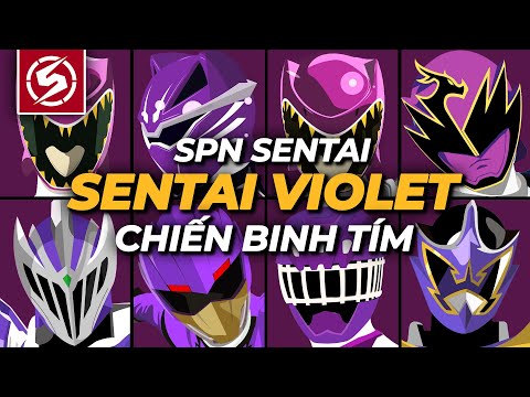 Dòng Điện Nguồn Điện Violet - TỔNG HỢP SENTAI VIOLET | Chiến Binh Tím | 2007 - 2019