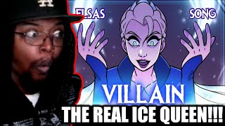 Elsa Villain Song - Let It Go Animatic Frozen Cover By Lydia The Bard Db Reaction