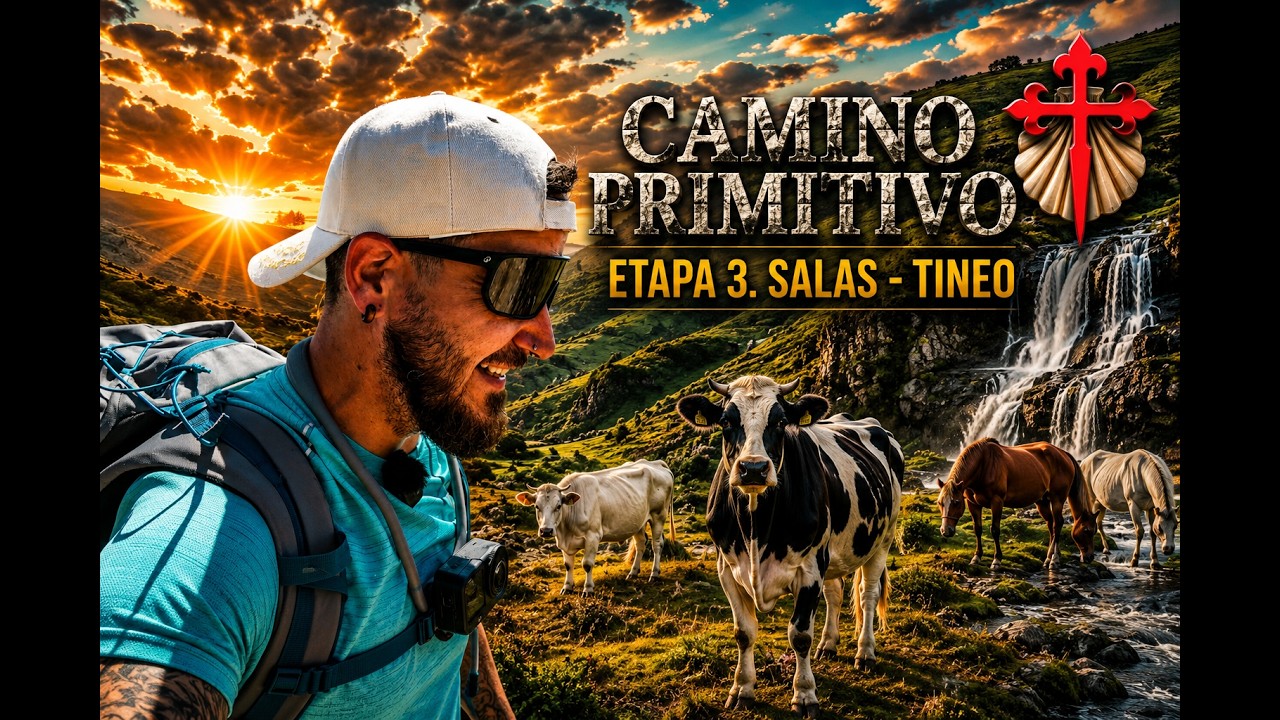 🥾 CAMINO PRIMITIVO ETAPA 3 | Salas - Tineo 🐄💦 | La Asturias Más Salvaje