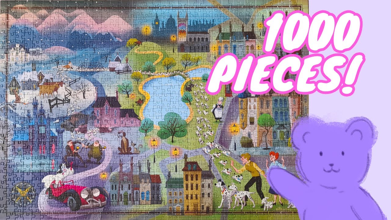 🇬🇧 EN | 101 Dalmatians Puzzle - 1000 pieces! - YouTube