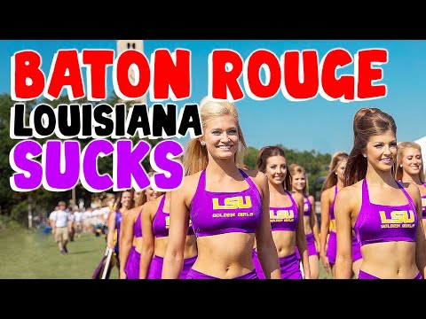 TOP 10 Reasons why BATON ROUGE, LOUISIANA is the WORST city in the US!