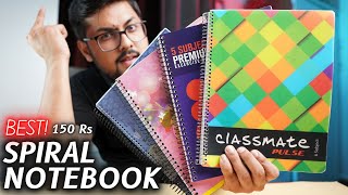 Best Spiral Notebook for Students @150 Rs |Classmate Pulse| Luxor Converge |Youva| Doms Spiral 🔥🔥 screenshot 2