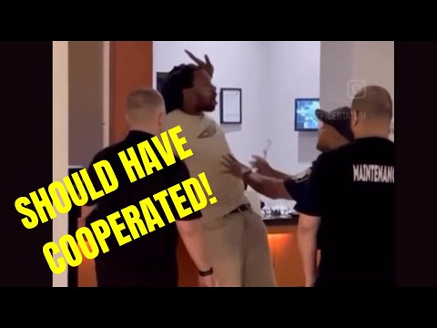 The Right Police Officer Arrived To Deal With This Guy thumbnail