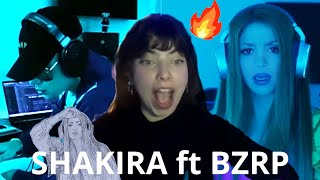 WHAT A DUO ! SHAKIRA || BZRP Music Sessions #53 \/ REACTION