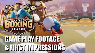 Mutant Boxing League VR first Impressions and Game play footage