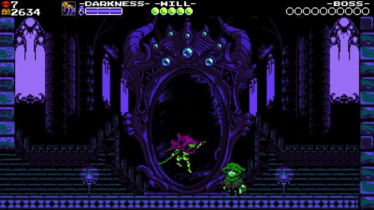 Ice skating to fight Polar Knight and climbing over friends in a flash back - Spector of Torment