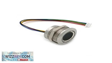 R503 Capacitive Fingerprint Module Sensor Scanner Circular Round Two Color Ring Indicator