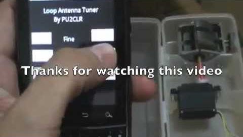 Antenna Tuner controlled by Android and Arduino via bluetooth
