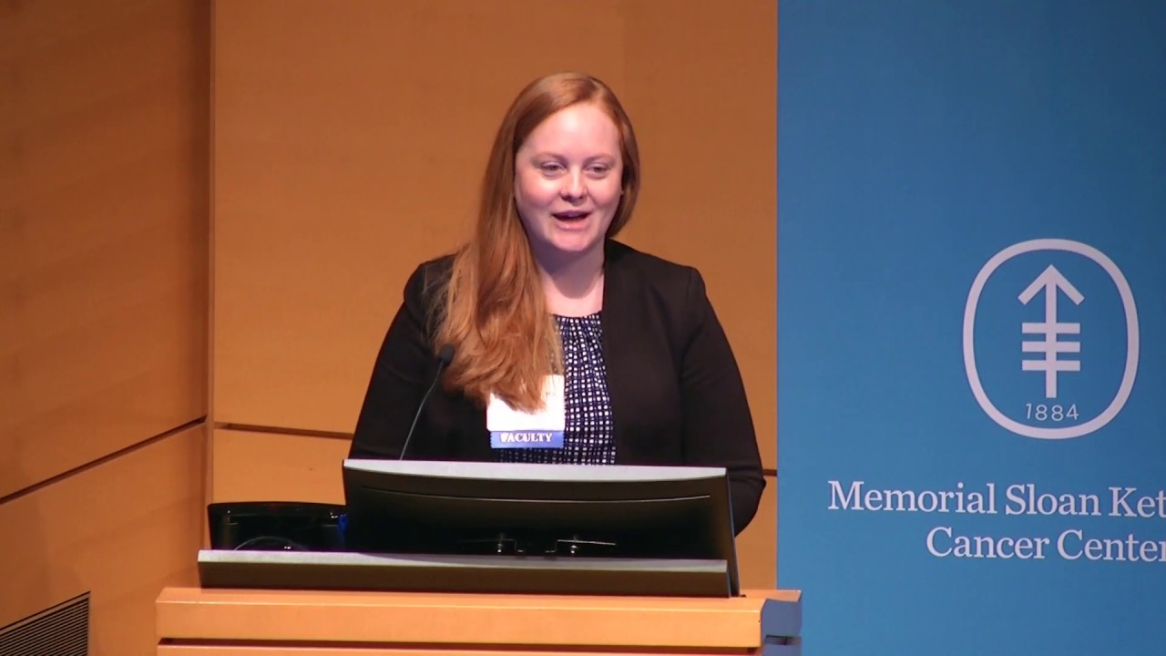 2019 MSK Alumni Conference Debate Kathryn Arbour MD and Margaret