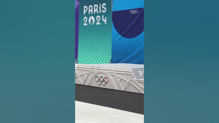 2024 파리 올림픽 포디움(시상대) 공개🥇