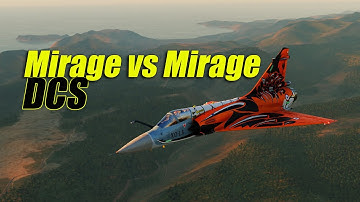 Mirage 2000 When Dogfighting the same Aircraft RATE is Important #DCS