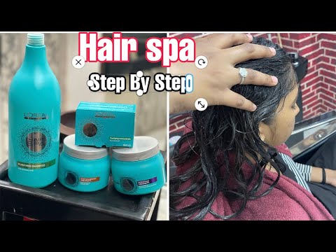 How to: L'Oréal Hair Spa/ Step by step/ tutorial/Ghar baithe hair spa  sikho/ Hair spa treatment - YouTube