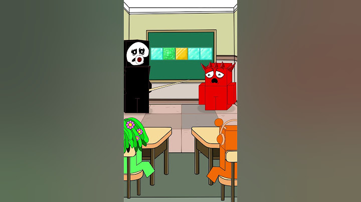 Sprunki Incredibox : Minecraft Color Match 2 in School  !