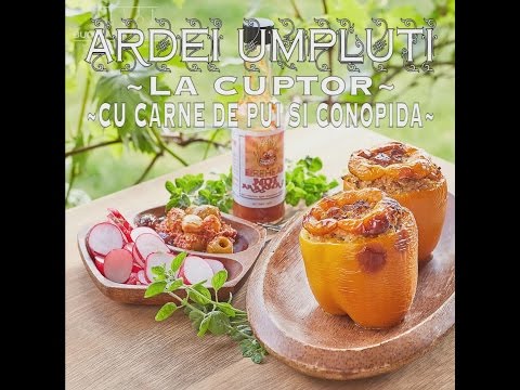 Ardei Umpluti La Cuptor Cu Carne De Pui Conopida Si Muschiulet