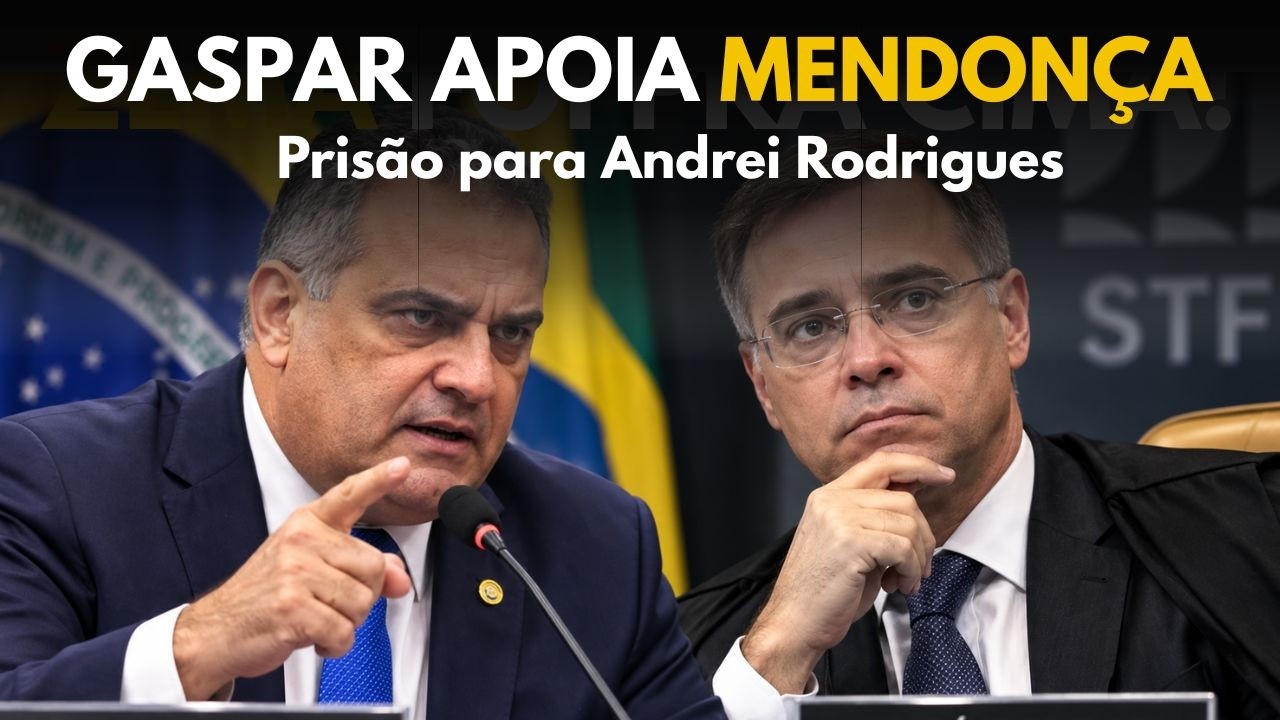 ALFREDO GASPAR AGORA: detona monitoramento ilegal e pede afastamento de Andrei Rodrigues  -  09/09