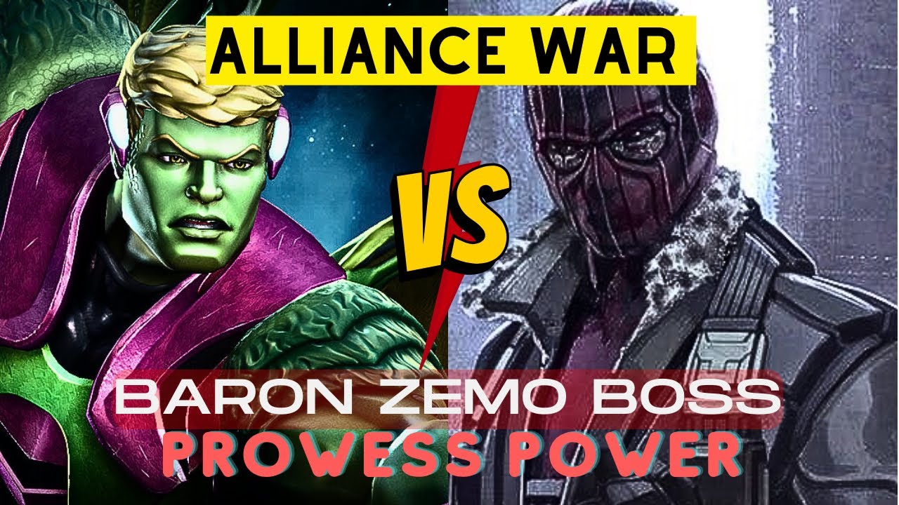 Wanted to Try This! • ZEMO BOSS SOLO • Tier 1 AW • Marvel Contest of ...