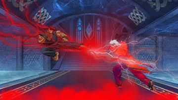 Shin Evil Ryu vs God Rugal - Mugen Original X Capcom vs SNK 2