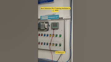 Best PLC Training institute in chakan Maharashtra India #Robotics #plctraining #robot
