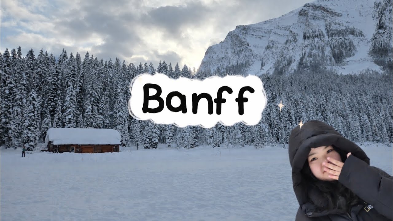 [Vlog] 캐나다 브이로그 | 밴프#1 여행 첫날부터 터졌다💥 로키산맥 · 레이크 미네완카🏔