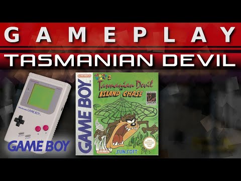 Video Gameplay : Tasmanian Devil [Gameboy]