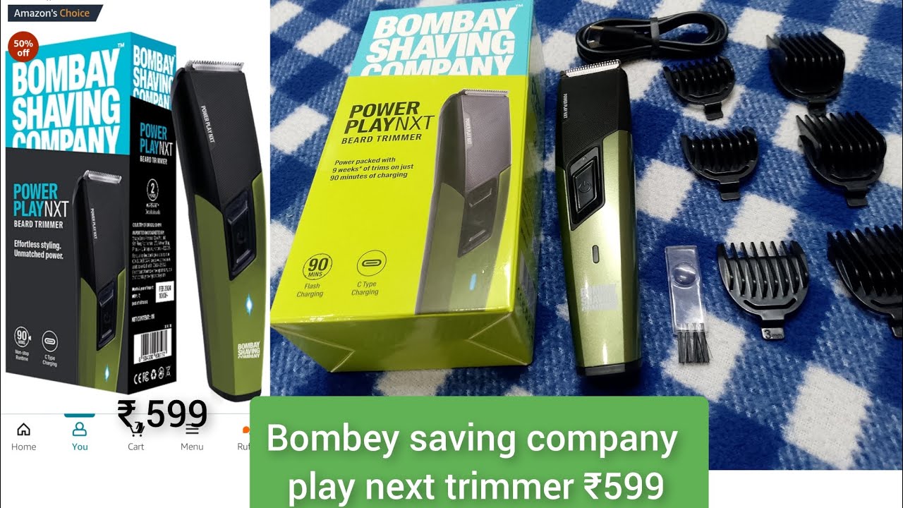 Bombay saving company play next trimmer ₹599 