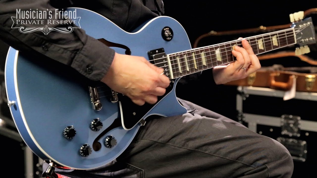 Gibson 2016 ES-Les Paul Semi-Hollow Electric Guitar - YouTube