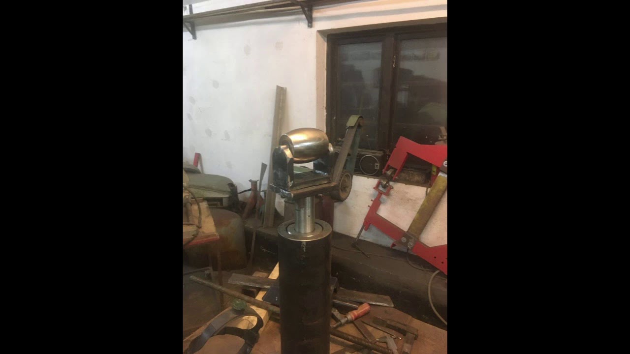 Homemade English Wheel YouTube