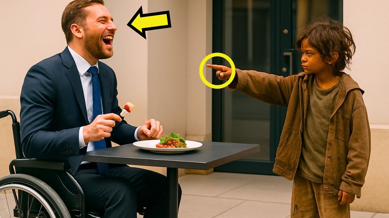 DAME LAS SOBRAS Y TE HARÉ CAMINAR… EL MILLONARIO SE RIÓ, PERO ALGO INCREÍBLE PASÓ