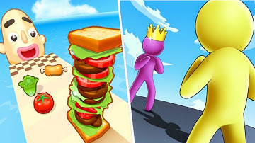 Giant Rush | Sendwich Runner - All Level Gameplay Android, iOS - NEW APK UPDATE