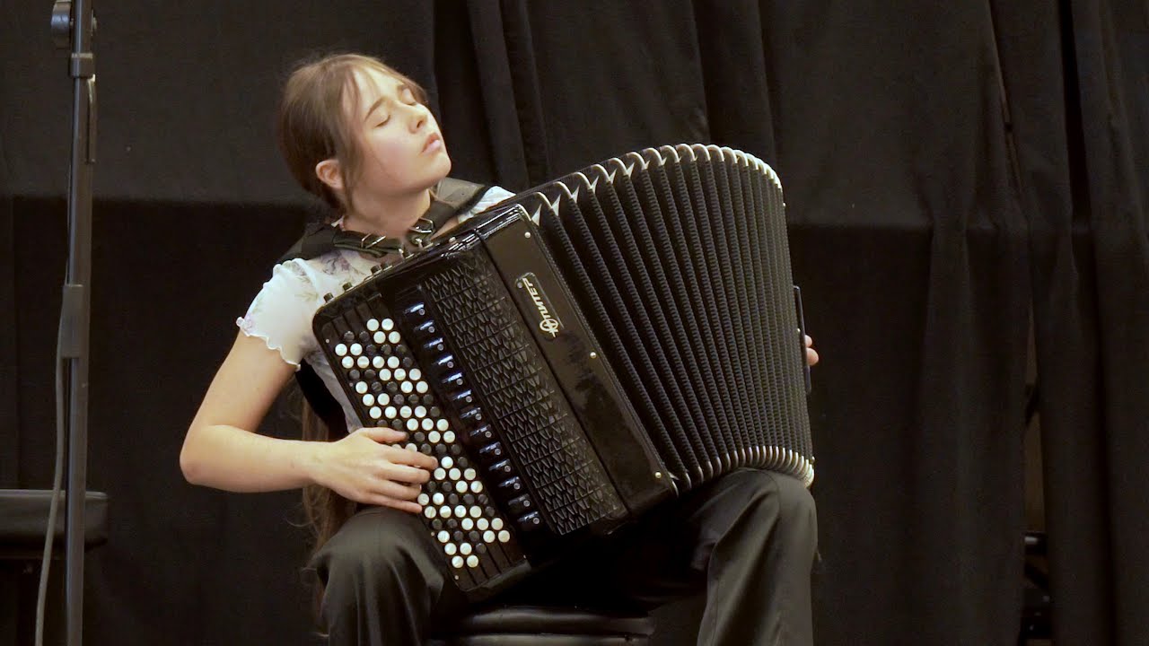 Maria Telesheva Winner of the Leavenworth International Accordion