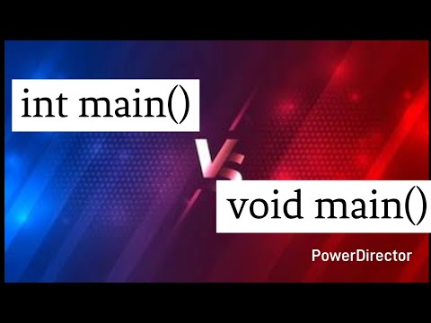 Why we use int main( ) or void main( ) function  C Programming or C++ Programming