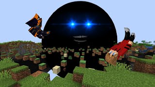 Minecraft but there's a Black Hole