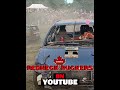 Mini Van Demolition Derby #shorts #shortvideo #subscribe