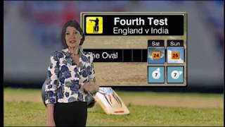 Helen Willetts BBC Weather August 20th 2011