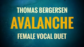 Thomas Bergersen - Avalanche (in duet with female vocalist)   Lyrics, by ALV Studio 2025