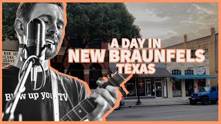 A Tour Of Downtown New Braunfels, Texas Texas Hill Country Vlog