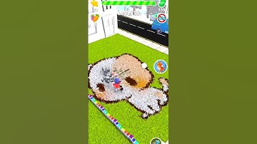 Mow my lawn grass cutting simulator games, level 15 #grasscutting #trending #shorts