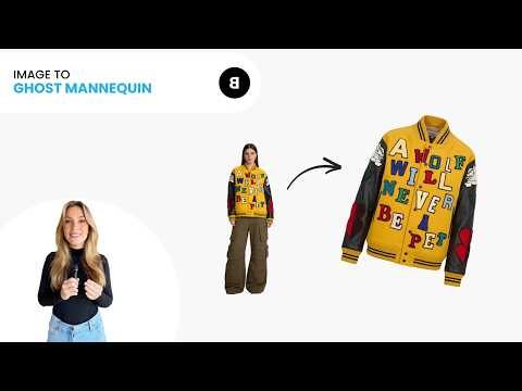 AI Ghost Mannequin Generator for Product Photos