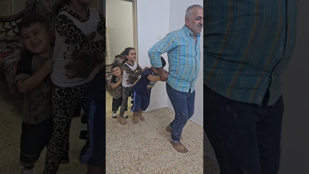 توت توت مع جدو😅#هبوش #فاميلي #بلال #آدم #haboshfamily