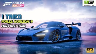 Forza Horizon 4 Demo.Test in RTX 3050.(4k UHD)(60 FPS)